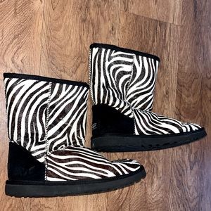 Zebra Print UGG Boots